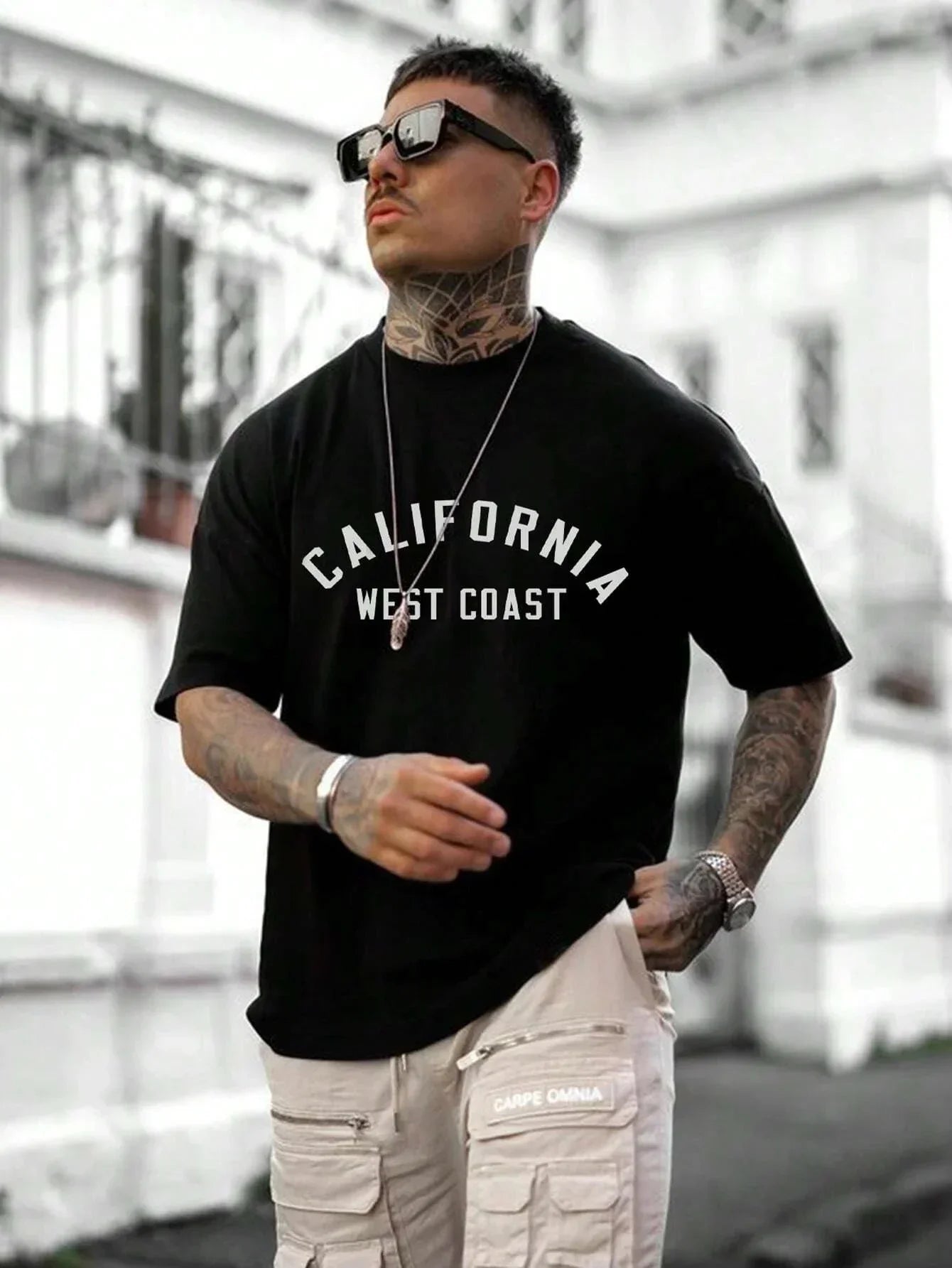 West Coast Vibes: 'California' Short-Sleeve Shirt