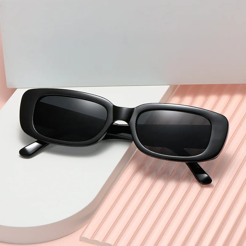 Trendy Small Square Frame Sunglasses - Stylish & Versatile