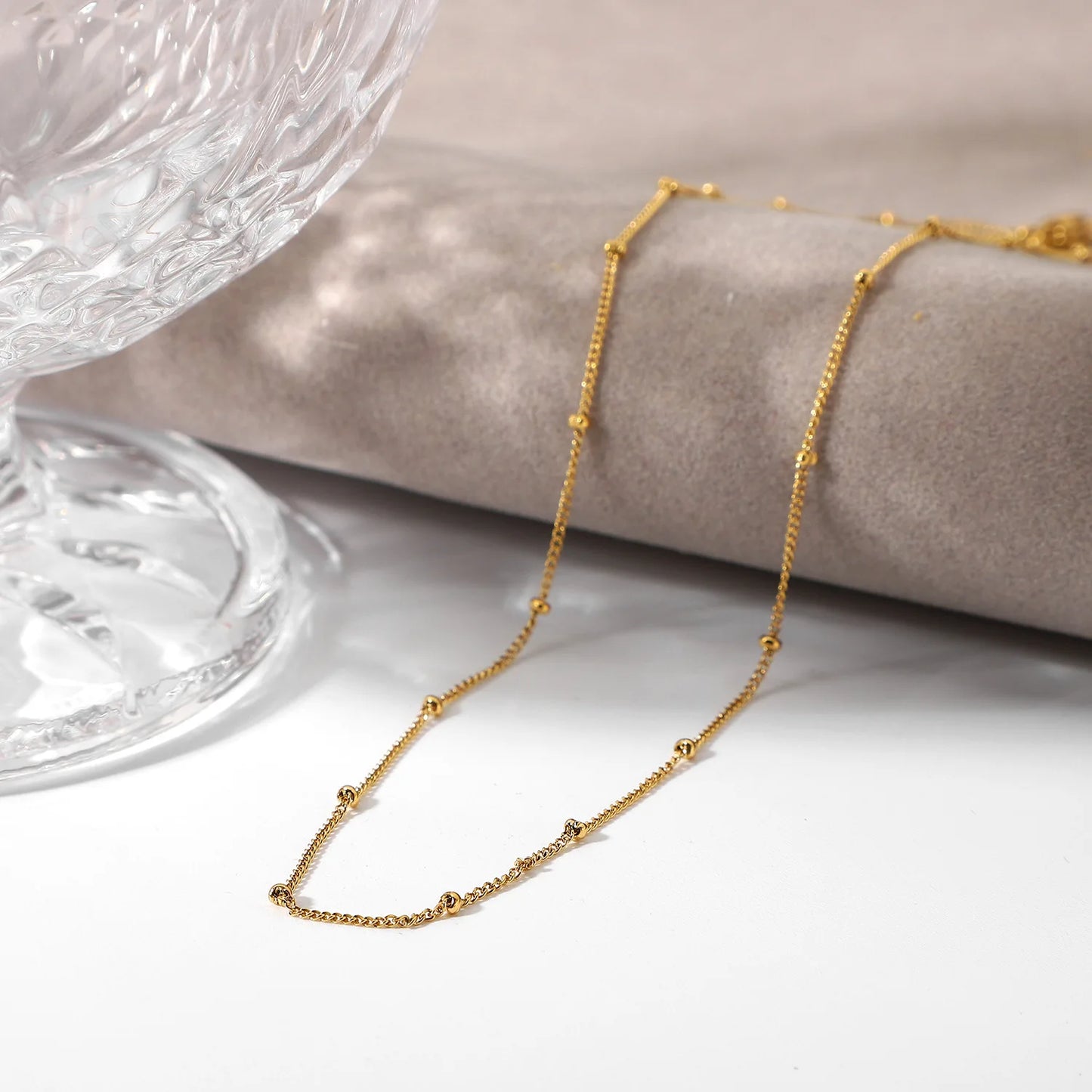 Delicate Thin Chain Necklace