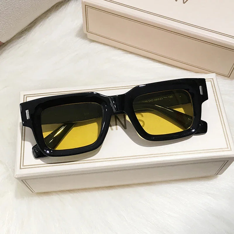 Chunky Square Frame Sunglasses - Bold & Fashionable