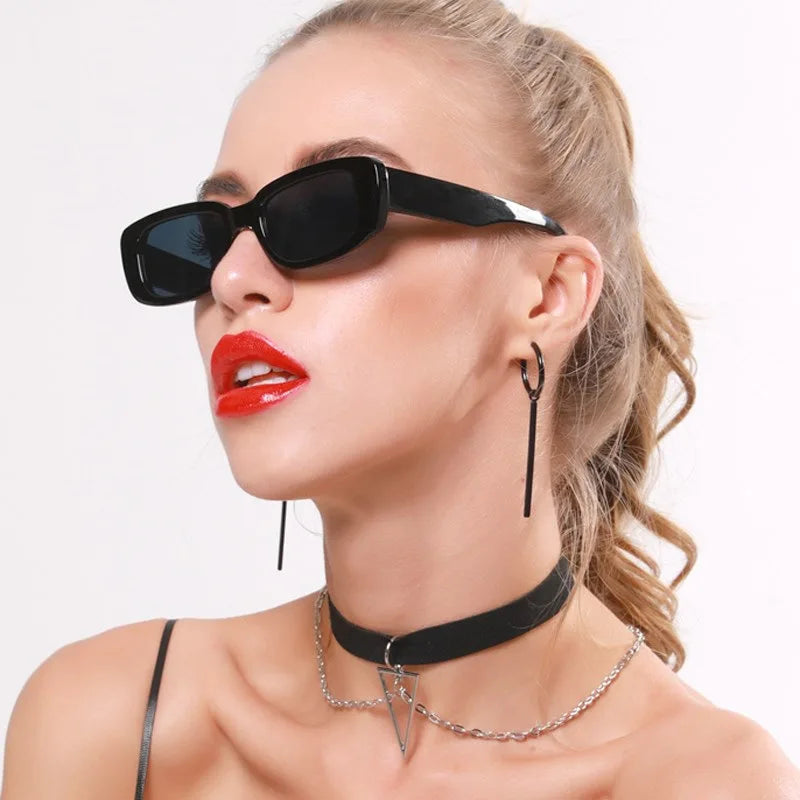 Trendy Small Square Frame Sunglasses - Stylish & Versatile