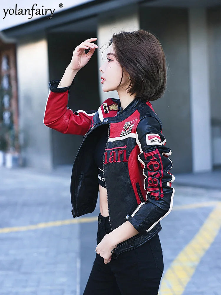 Formula 1 Women's Racing Jacket: Speed and Elegance