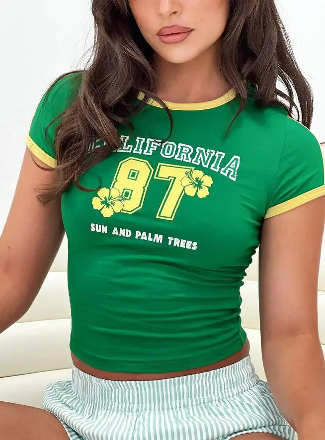 California 87 Baby Tee