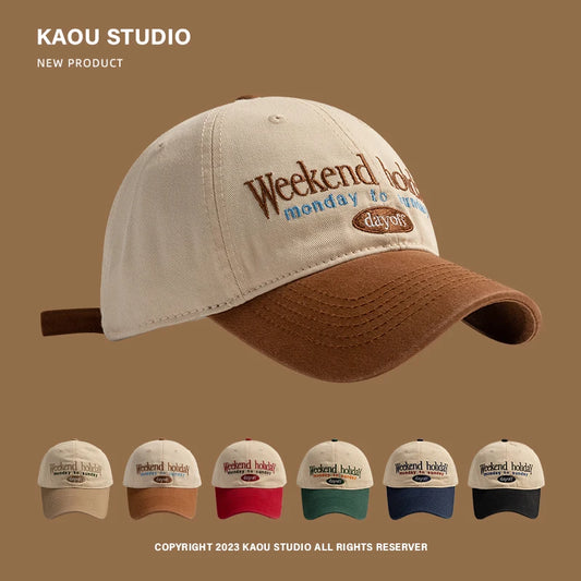 Weekend Holiday Baseball Cap - Relax in Style, Multiple Colors Available