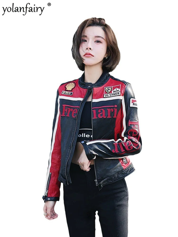 Formula 1 Women's Racing Jacket: Speed and Elegance