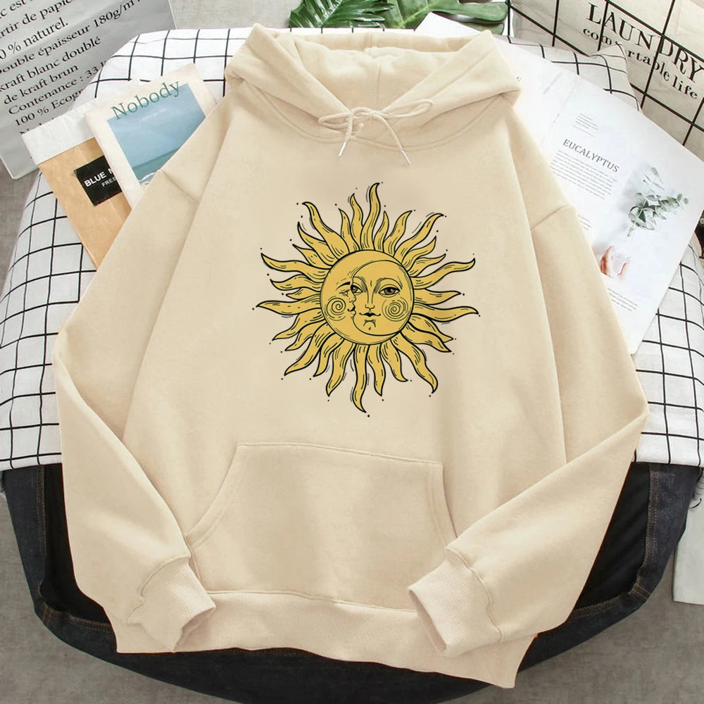 Witchy Vibes Cream Hoodie