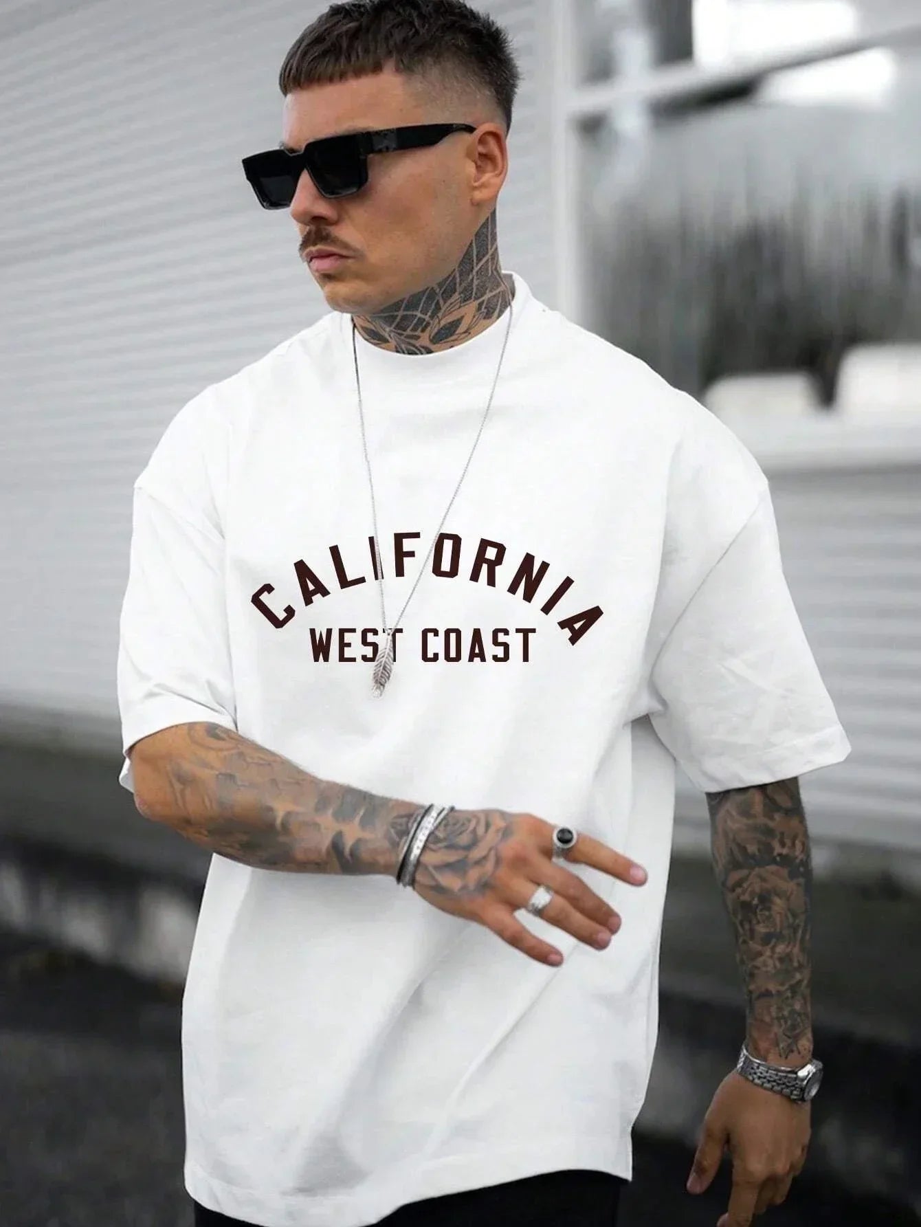 West Coast Vibes: 'California' Short-Sleeve Shirt